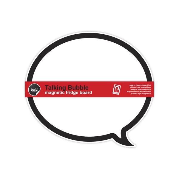 Balvi Balvi - Talk Pizarra Magnética Para Puerta De Nevera. Incluye Rotulador