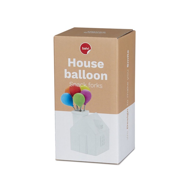 Balvi Tenedor Aperitivo House Balloon X6-27295