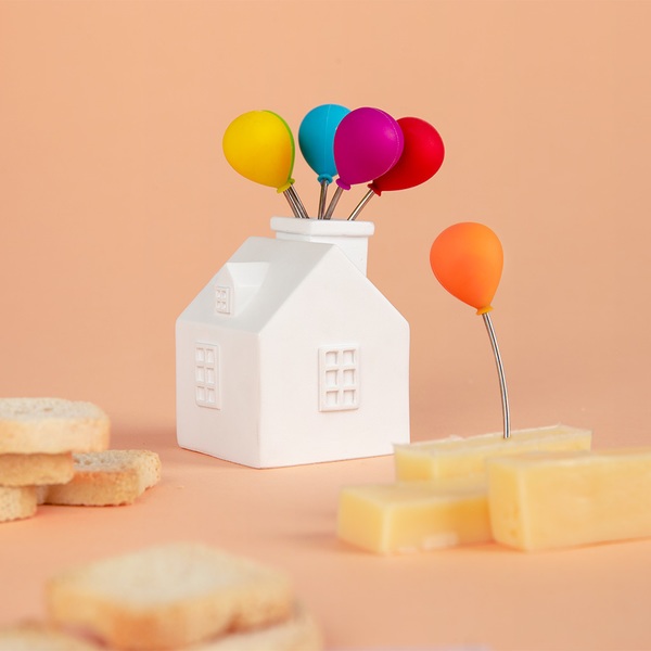 Balvi Tenedor Aperitivo House Balloon X6-27295