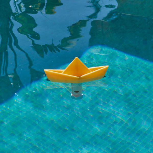 Balvi Termómetro Piscina Paper Boat Amarillo-27753