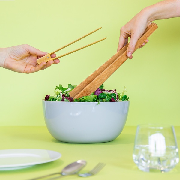 Balvi Balvi - Toasts & More Pinza De Bambú Para Sacar Tostadas Comer Sushi Y Otras Funciones