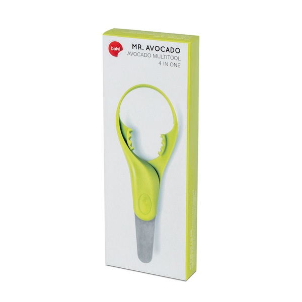 Balvi Balvi Utensilio Para Aguacate MrAvocado Color Verde Herramienta Multiusos Plástico PP 22 5 Cm