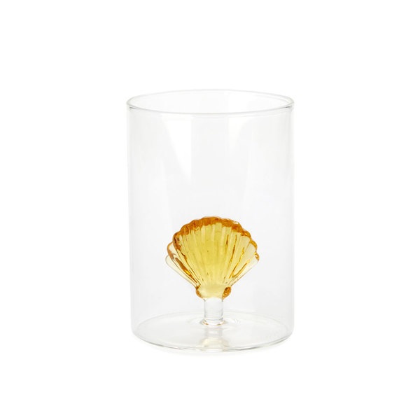 Balvi Vaso Atlantis Shell amarillo-27845