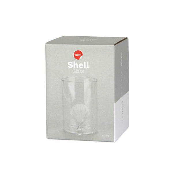 Balvi Vaso Atlantis Shell Blanco-27844