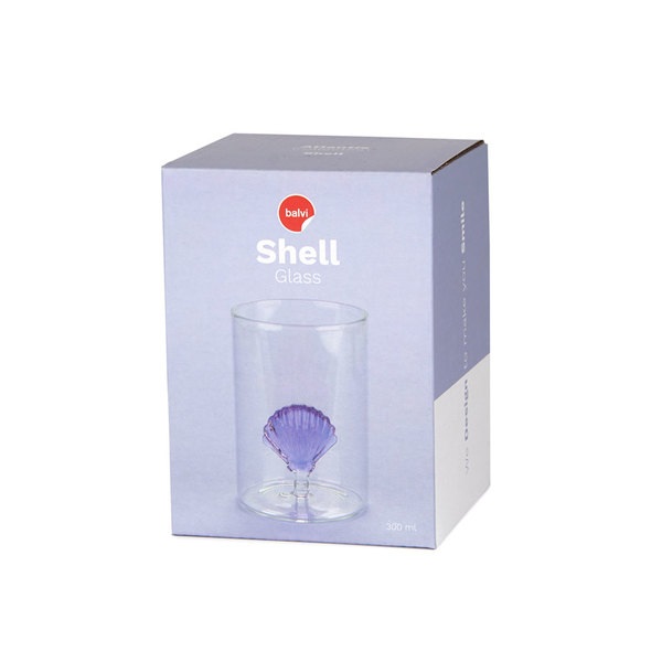 Balvi Vaso Atlantis Shell Lila-27847
