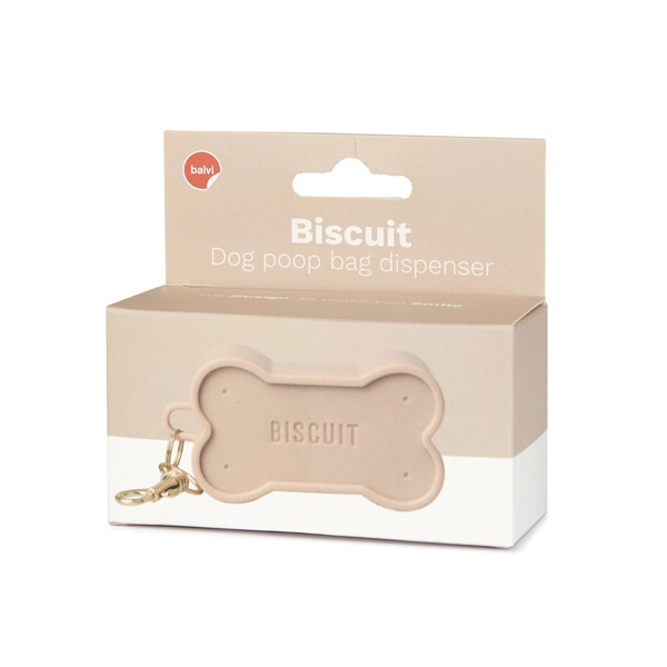 Balvi Dispensador Bolsas Perro Biscuit Marrón-27729