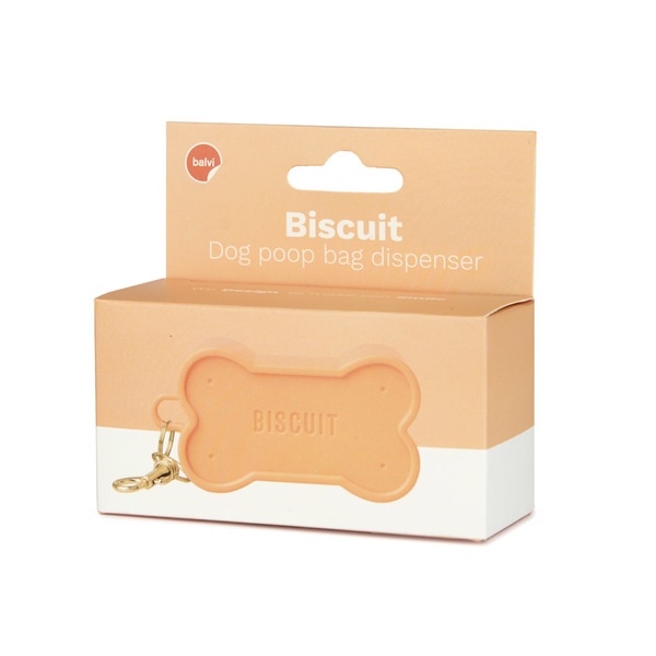 Balvi Dispensador Bolsas Perro Biscuit Naranja-27727