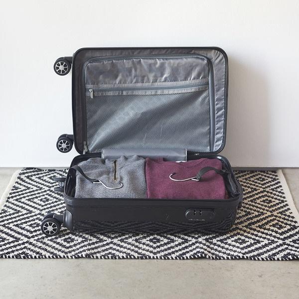 Balvi Estantería Plegable De Viaje Tidy Suitcase Negro-27212