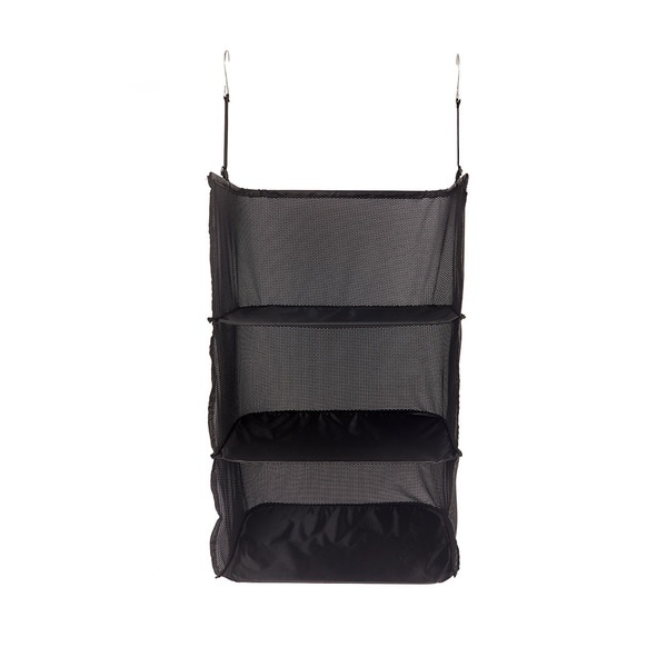 Balvi Estantería plegable de viaje Tidy Suitcase negro-27212