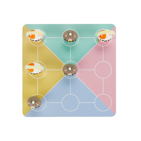 Balvi Juego De Mesa Tic Tac Toe Kawaii Plástico-27810