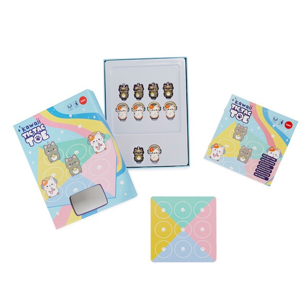 Balvi Juego De Mesa Tic Tac Toe Kawaii Plástico-27810