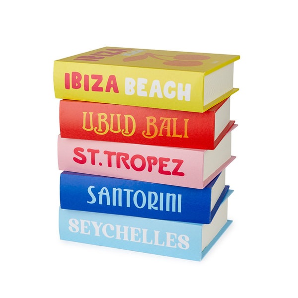 Balvi Mesa auxiliar Paradise Book Stack madera-27959