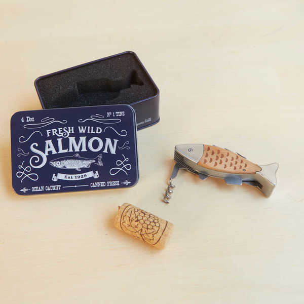 Balvi Multiherramienta Wild Salmon Caja Metal-28008