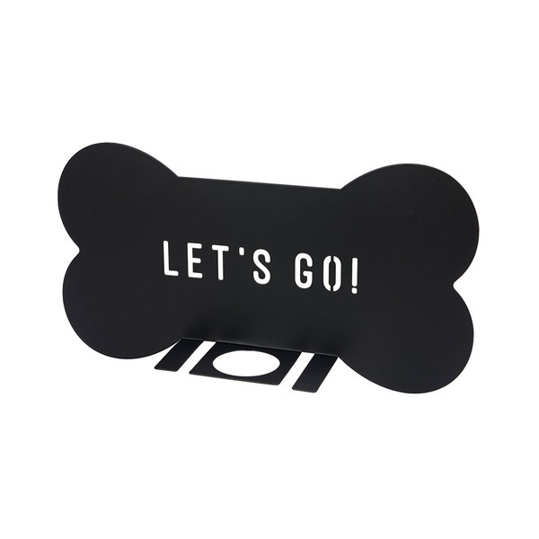 Balvi Organizador accesorios mascota Biscuit negro-27705