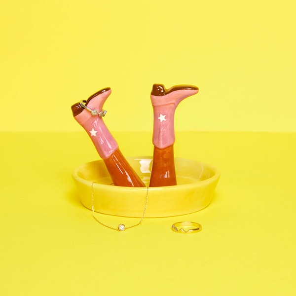 Balvi Porta Anillos Happy Legs Country Cerámica-27912