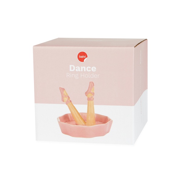 Balvi Porta Anillos Happy Legs Dance Cerámica-27916