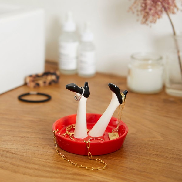 Balvi Porta Anillos Happy Legs Party Cerámica-27913