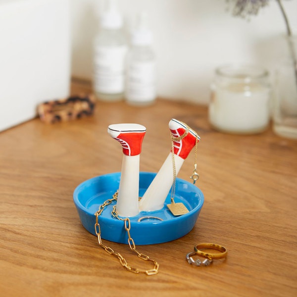 Balvi Porta Anillos Happy Legs Urban Cerámica-27914