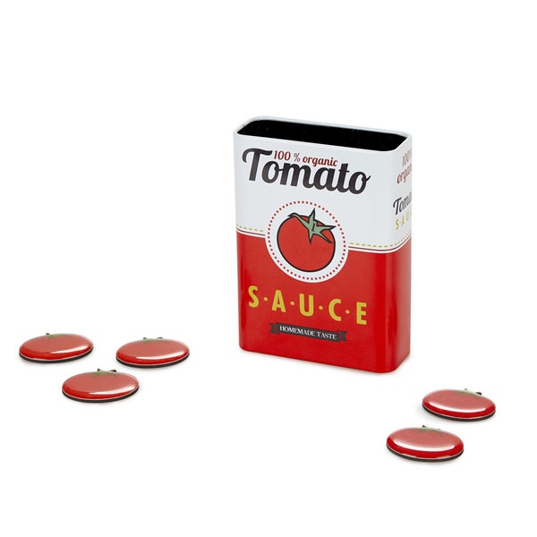 Balvi Portalápices Magnético Tomato Sauce 5 Imanes-27340
