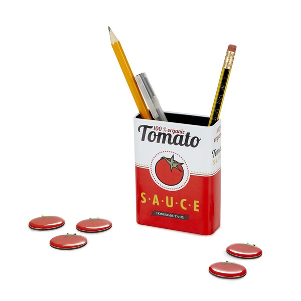 Balvi Portalápices magnético Tomato Sauce 5 imanes-27340