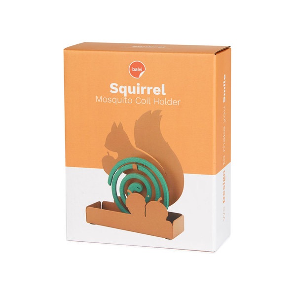 Balvi Soporte Espiral Mosquitos Squirrel Marrón-27902