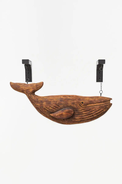 Batela Ballena grande de madera para pared - D2020 - Batela