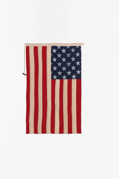 Batela Bandera envejecida o vintage USA 2 - D1138 - Batela