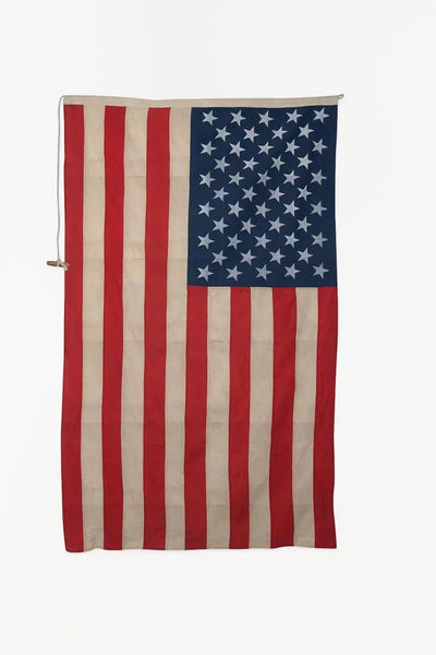 Batela Bandera envejecida o vintage USA - D1129 - Batela