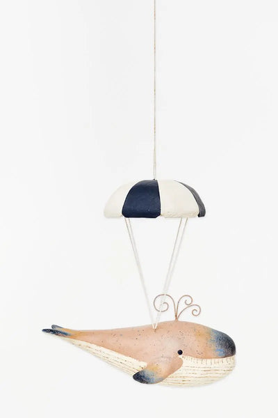 Batela Bañista en papel maché para colgar. 'Paracaidas' - D7174 - Batela