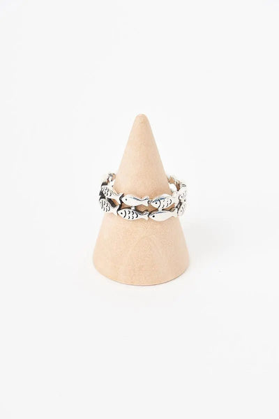 Batela Anillo de plata 925 con varios peces - Batela