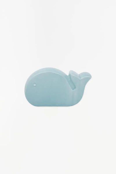 Batela Ballena de cerámica azul claro - D1953 - Batela