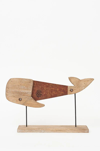 Batela Ballena de madera y metal - Batela