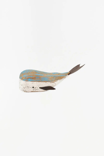 Batela Ballena decorativa madera metal