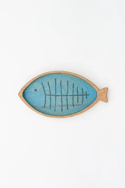 Batela Bandeja de madera pez grande- Batela