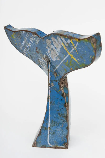 Batela Cola de ballena de metal reciclado - Batela