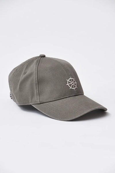 Batela Gorra de algodón con timón bordado - Batela