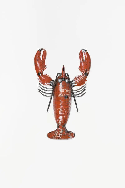 Batela Langosta metal reciclado