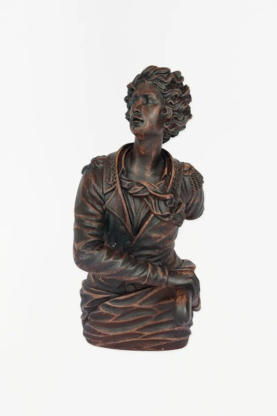 Batela Mascarón en resina "Officer" - D1634 - Batela