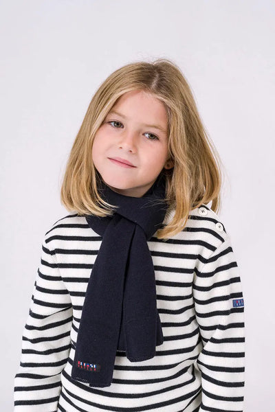 Batela Batela. Niños. Bufanda de lana lisos o a rayas