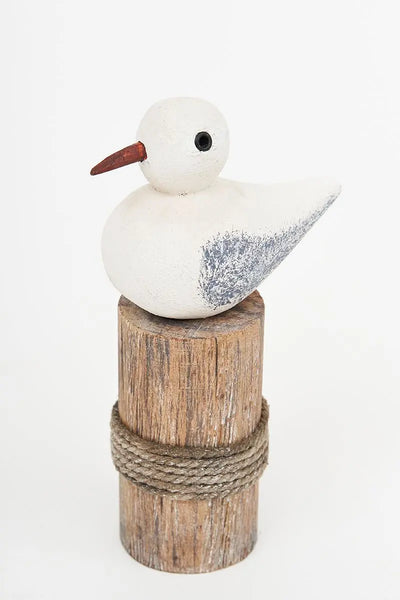 Batela Pájaro de madera sobre tronco - Batela