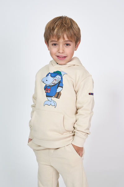 Batela Sudadera con capucha tiburón