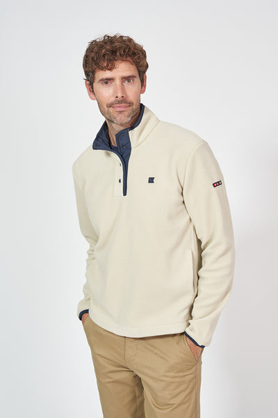 Batela Sudadera polar de hombre cuello elevado