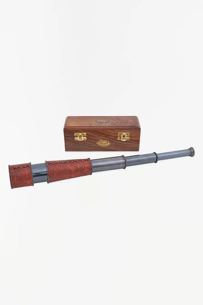 Batela Telescopio de latón y cuero - D707 - Batela