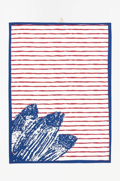 Batela Trapos de cocina con peces