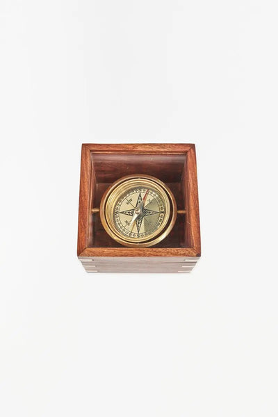 Batela Brújula de navegación hecha en latón - D655 - Batela