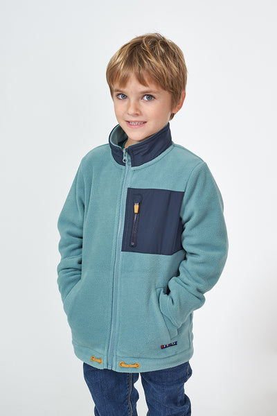 Batela Chaqueta polar Batela abierta para niño o niña sin capucha