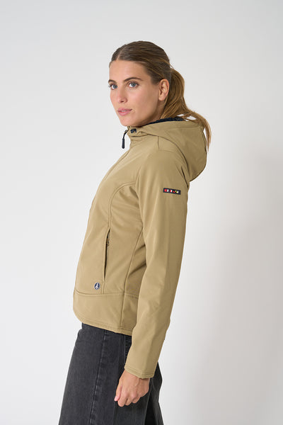 Batela Chaqueta Softshell ligera en Poliester para Mujer