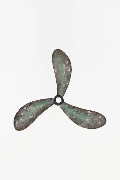 Batela Hélice de Resina: Estilo Envejecido para tu Pared