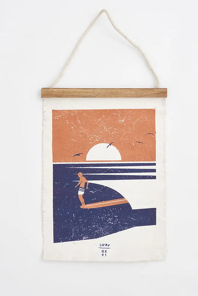 Batela Lámina Paisaje y Surfero: Para Amantes de la Naturaleza y el Surf