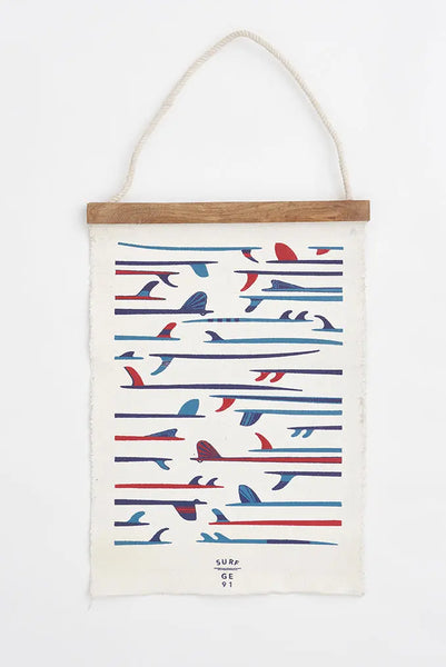 Batela Lámina para Pared con Tablas de Surf: Decoración Surfista